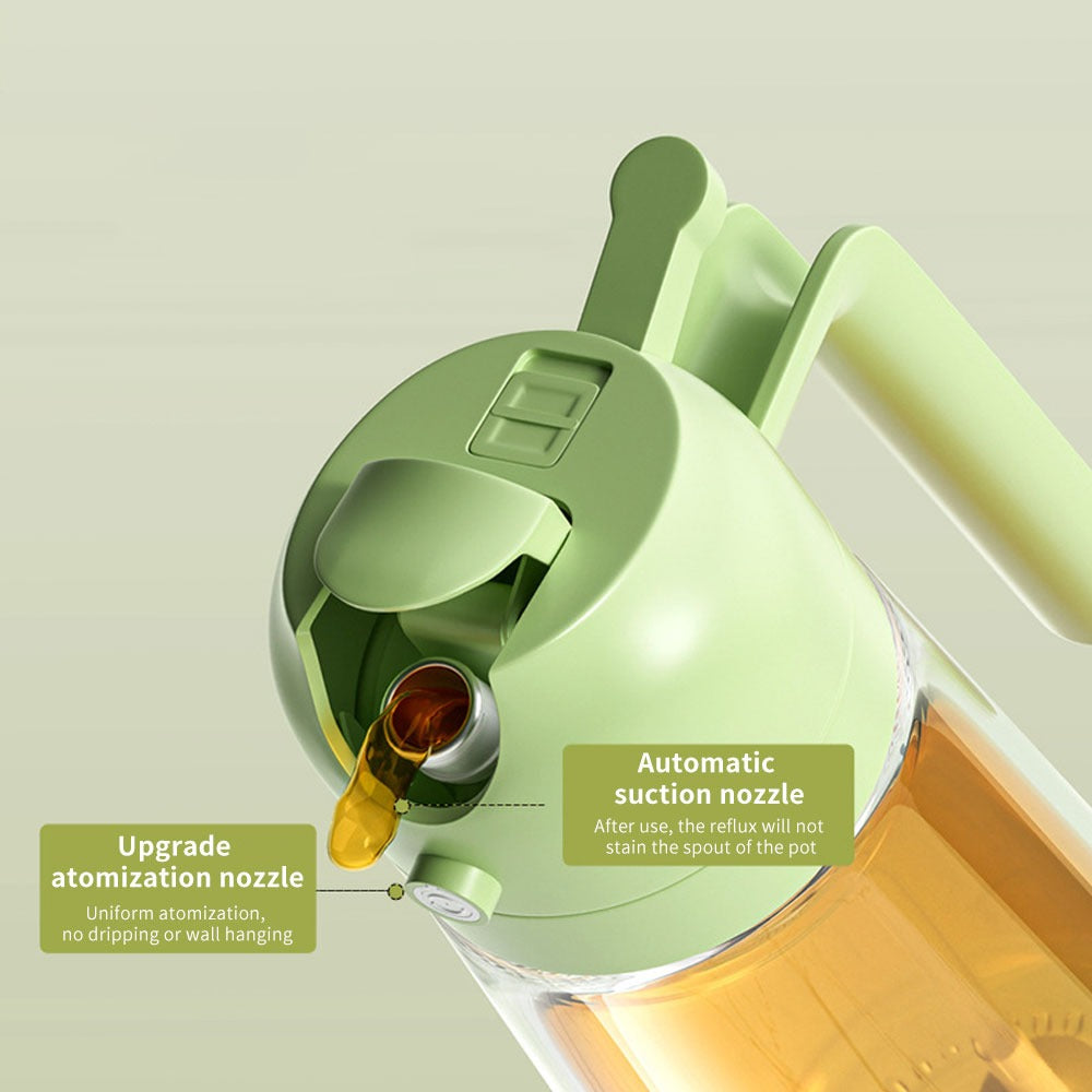 2-in-1 Oil Sprayer & Dispenser - Kitchen Cooking Bottle