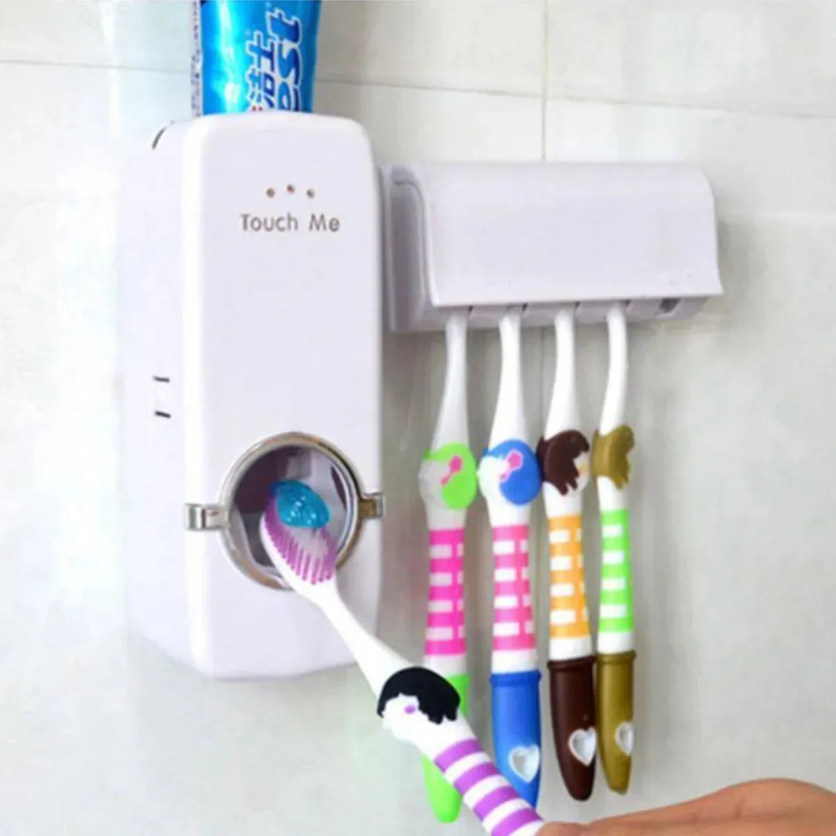 Automatic Toothpaste Dispenser - wall-mounted Bathroom Oragnizer